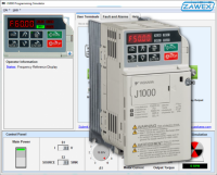 Symulator falownikw Yaskawa J1000