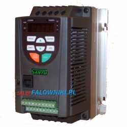 Falownik Sanyu - 0,75 kW 1F, Prd 4,5 A