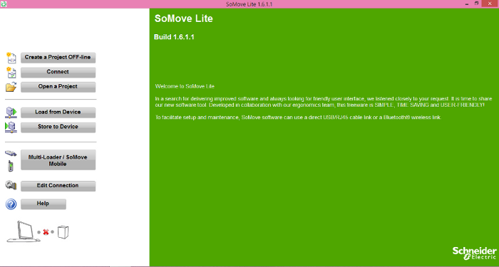 Pakiet oprogramowania SoMove - screen